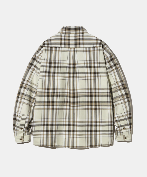 Diamond Layla(ダイアモンドレイラ)の「Down Button Collar Point Creamy Check Shirt S153(シャツ/ブラウス・レディース・その他・MEDIUM/LARGE/X-LARGE)」の2枚目の写真