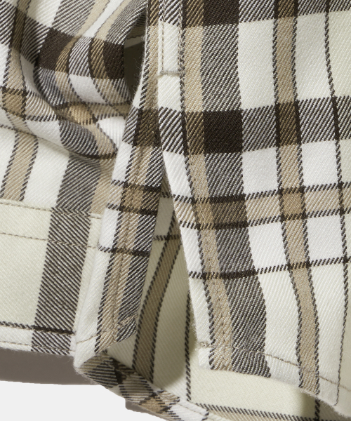 Diamond Layla(ダイアモンドレイラ)の「Down Button Collar Point Creamy Check Shirt S153(シャツ/ブラウス・レディース・その他・MEDIUM/LARGE/X-LARGE)」の8枚目の写真