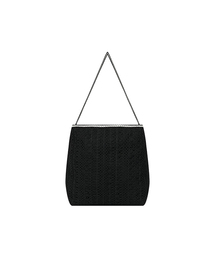 MAYVERU（メイバーユー）の「Cyndi Lace Bag _ Black（ショルダーバッグ）」