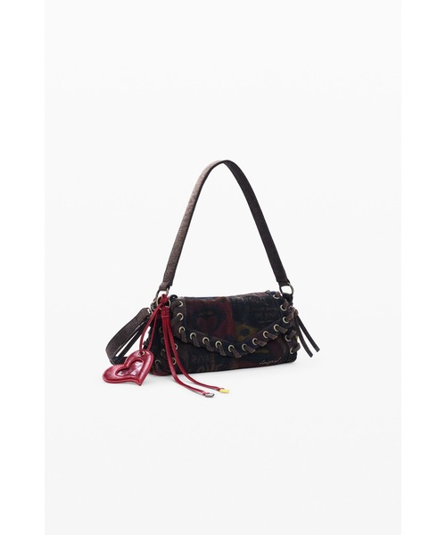 Desigual(デシグアル)の「グラフィティプリント デニムバゲットショルダーバッグ(ハンドバッグ・レディース・マルチ・FREE)」の9枚目の写真