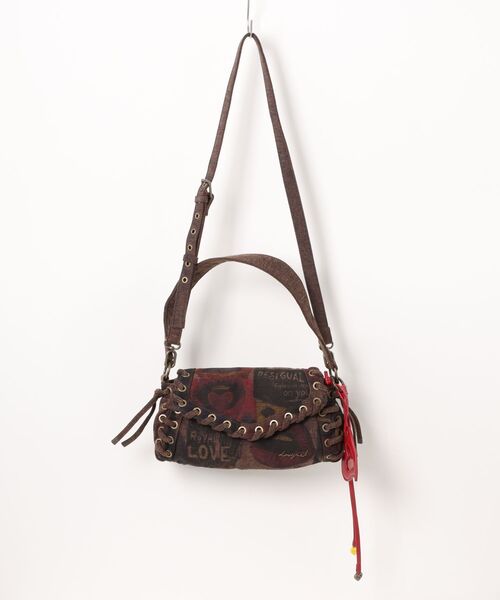 Desigual(デシグアル)の「グラフィティプリント デニムバゲットショルダーバッグ(ハンドバッグ・レディース・マルチ・FREE)」の12枚目の写真