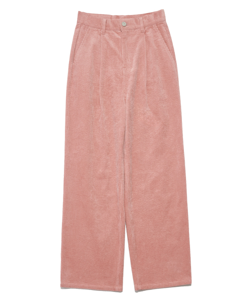 DELICCENT（デリセント）の「コーデュロイツータックパンツ [INDIE PINK]（その他パンツ・レディース・ピンク・LARGE）」の2枚目の写真
