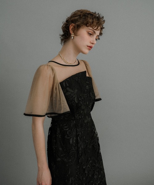 値下げet.UNiVER エトユニベール　オケージョンドレス et.UNiVER ドレス Many way frill dress : ZOZOTOWN Yahoo!店 - 通販