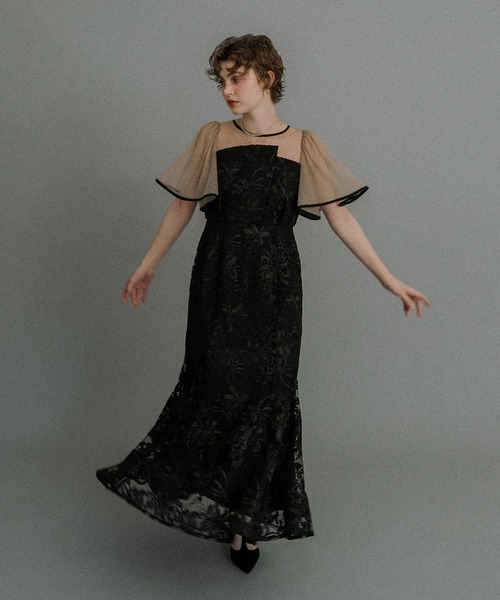 値下げet.UNiVER エトユニベール　オケージョンドレス et.UNiVER ドレス Many way frill dress : ZOZOTOWN Yahoo!店 - 通販