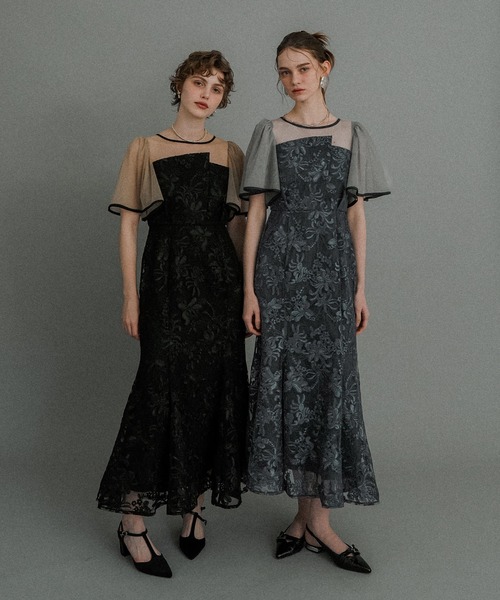 Vintage Lace Dress（ドレス）｜et.UNiVER（エトユニベール）の