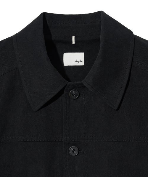 Diamond Layla（ダイアモンドレイラ）の「Peach Twill Drizzle Jacket  J30  Black（その他アウター・レディース・その他・LARGE/MEDIUM）」の4枚目の写真