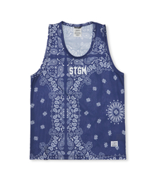 STIGMA（スティグマ）の「メッシュ オーバーサイズ ノースリーブ ペイズリー（Tシャツ/カットソー）」
