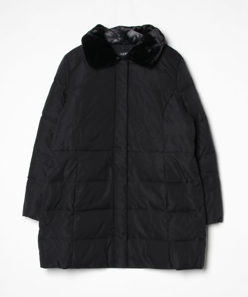 セール】フェイクファートリム ダウン コート（ダウンジャケット