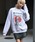VISION STREET WEAR�i���B�W�����X�g���[�g�E�F�A�j�́u�yVISION STREET WEAR/���B�W�����X�g���[�g�E�F�A�z×�yBETTY BOOP/�׃e�B�u�|�v�z���^�����S �X�P�[�^�[ �N���[�l�b�N �X�E�F�b�g �g���[�i�[�i�X�E�F�b�g�j�v�b���C�g�O���[