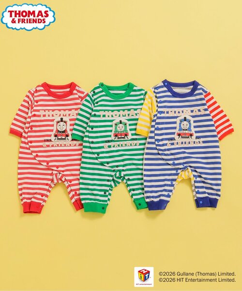 BIT'Z（ビッツ）の「【トーマス】キャラクターカバーオール（ロンパース・キッズ・グリーン/レッド/レインボー・70/60/80）」の10枚目の写真