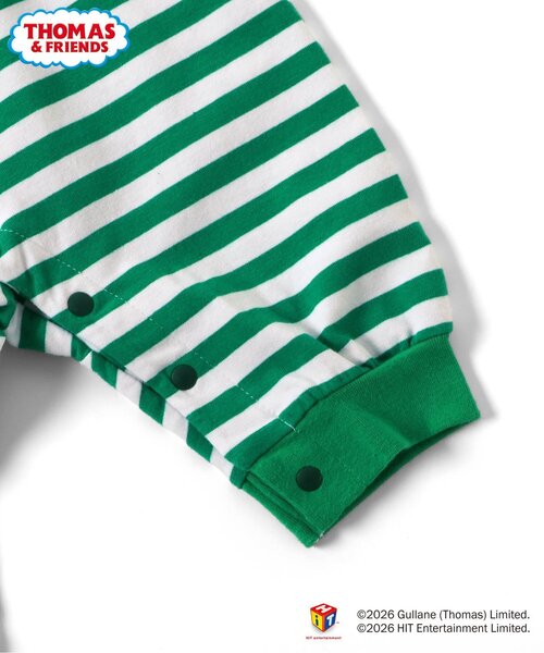 BIT'Z（ビッツ）の「【トーマス】キャラクターカバーオール（ロンパース・キッズ・グリーン/レッド/レインボー・70/60/80）」の18枚目の写真