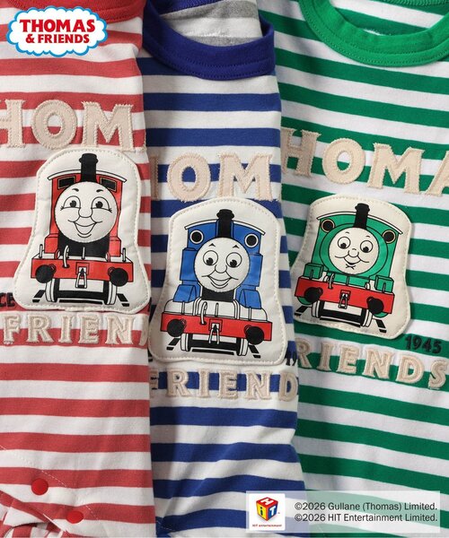 BIT'Z（ビッツ）の「【トーマス】キャラクターカバーオール（ロンパース・キッズ・グリーン/レッド/レインボー・70/60/80）」の12枚目の写真