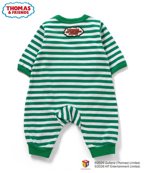 BIT'Z（ビッツ）の「【トーマス】キャラクターカバーオール（ロンパース・キッズ・グリーン/レッド/レインボー・70/60/80）」の5枚目の写真