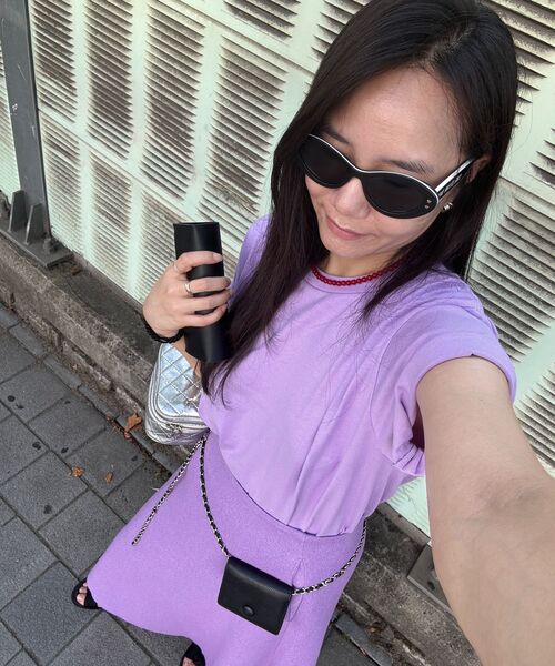 C WEAR BY THE GENIUS(シーウェアバイザジーニアス)の「メンズクロップTシャツライトパープル(Tシャツ/カットソー・メンズ・その他・MEDIUM/LARGE/X-LARGE/XX-LARGE/SMALL)」の10枚目の写真