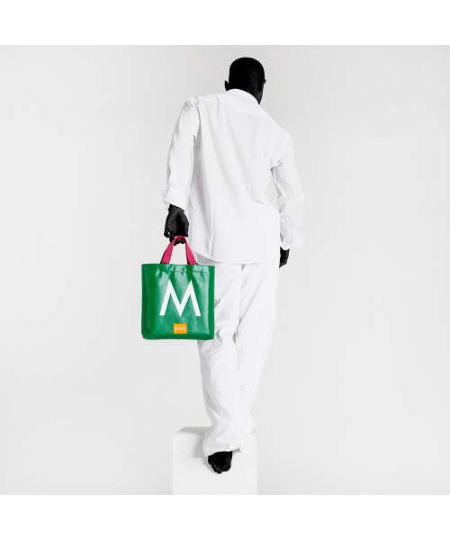 RNMS(アールエヌエムエス)の「M TOTEBAG S判(トートバッグ・メンズ・イエロー/ブルー/オレンジ/ブラック/レッド/マジェンタ/パープル/グレー/サファリグリーン・FREE)」の10枚目の写真