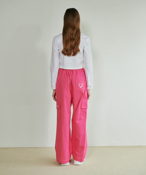 LULUCHOU(ルルシュ)の「Stitch Cargo Pants - HOT PINK(その他パンツ・レディース・その他・FREE)」の3枚目の写真