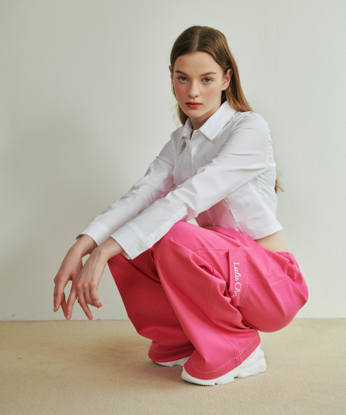LULUCHOU(ルルシュ)の「Stitch Cargo Pants - HOT PINK(その他パンツ・レディース・その他・FREE)」の4枚目の写真