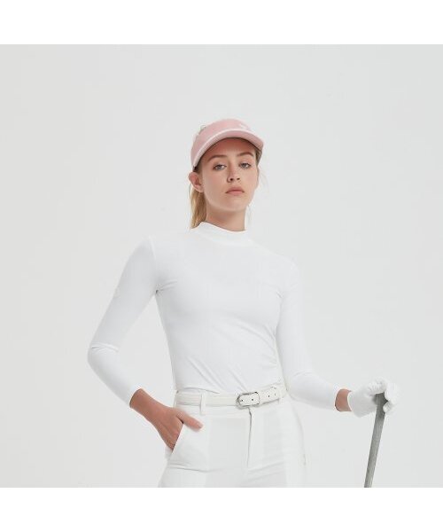 E.PARCA(イパルカ)の「ベーシックストレッチシャツ(ホワイト)(Tシャツ/カットソー・レディース・その他・MEDIUM/LARGE/X-LARGE/SMALL)」の2枚目の写真