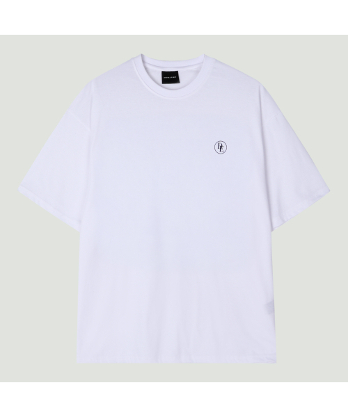 DOUBLE EIGHT（ダブルエイト）の「DEロゴ半袖（ホワイト）（Tシャツ/カットソー・メンズ・ホワイト・FREE）」の2枚目の写真