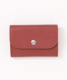 【美品！】マーガレットハウエル MARGARETHOWELL フラップ長財布 赤 MARGARET HOWELL idea（マーガレット ハウエル アイデア） 【正規販売