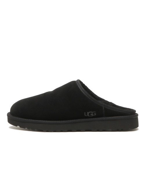 UGG(アグ)の「M CLASSIC SLIP-ON 1129290(ブーツ・メンズ・ブラック・5/6/7/8/9/10)」の1枚目の写真
