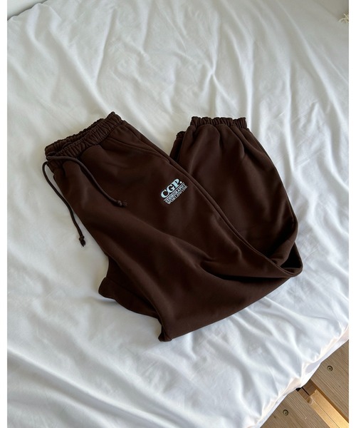 codegraphy（コードグラフィー）の「CGP Small Square Logo One Point Sweat Pants（スウェットパンツ・メンズ・Black/ダークグリーン/グレー系/ブラウン/Navy・LARGE/MEDIUM）」の3枚目の写真