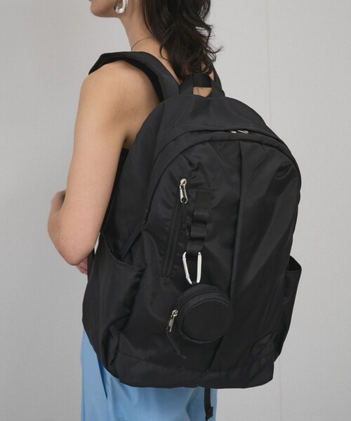 ラウンドポーチ&エコバッグ付きリュック（バックパック/リュック