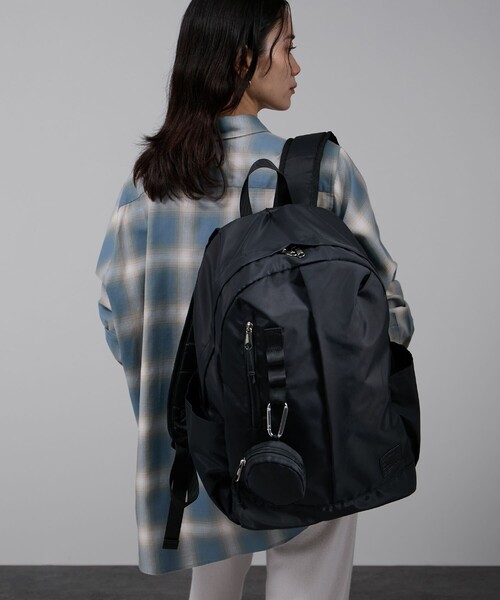 ラウンドポーチ&エコバッグ付きリュック（バックパック/リュック