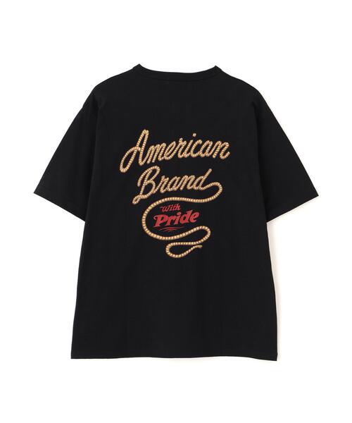 schott(ショット)の「Schott/ショット/ROPE HENLEY T-SHIRT/ロープヘンリー Tシャツ(Tシャツ/カットソー・メンズ・ホワイト/ベージュ/ブラック・M/L/XL/2XL)」の22枚目の写真