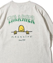 【THRASHER / スラッシャー】マークゴンザレスロゴクルーネックTシャツ