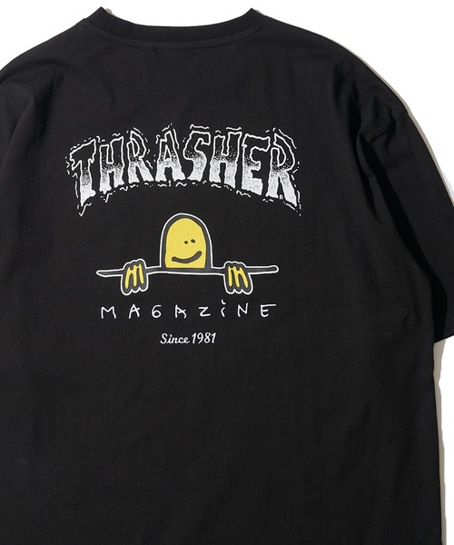 THRASHER(スラッシャー)の「【THRASHER / スラッシャー】マークゴンザレスロゴクルーネックTシャツ(Tシャツ/カットソー・メンズ・ブラック/ミント/ライトグレー/ホワイト/サックスブルー・MEDIUM/X-LARGE/LARGE)」の2枚目の写真