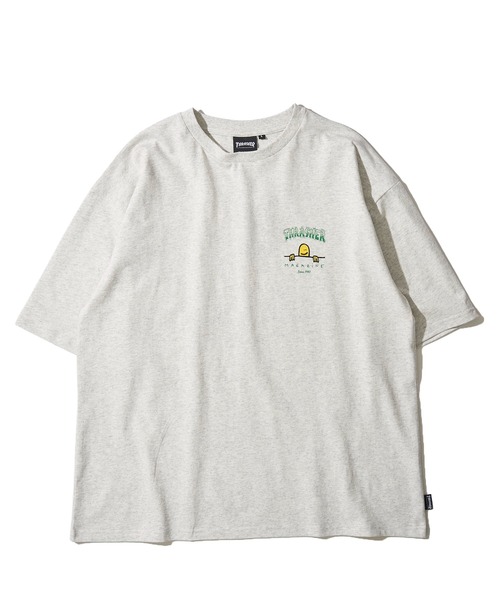 THRASHER(スラッシャー)の「【THRASHER / スラッシャー】マークゴンザレスロゴクルーネックTシャツ(Tシャツ/カットソー・メンズ・ブラック/ミント/ライトグレー/ホワイト/サックスブルー・MEDIUM/X-LARGE/LARGE)」の10枚目の写真