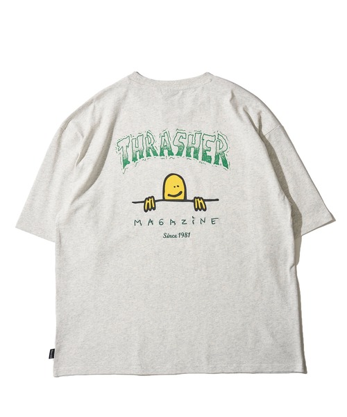 THRASHER(スラッシャー)の「【THRASHER / スラッシャー】マークゴンザレスロゴクルーネックTシャツ(Tシャツ/カットソー・メンズ・ブラック/ミント/ライトグレー/ホワイト/サックスブルー・MEDIUM/X-LARGE/LARGE)」の11枚目の写真