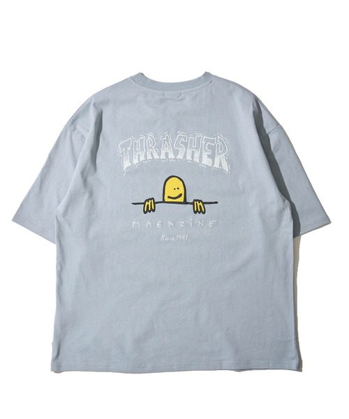 THRASHER(スラッシャー)の「【THRASHER / スラッシャー】マークゴンザレスロゴクルーネックTシャツ(Tシャツ/カットソー・メンズ・ブラック/ミント/ライトグレー/ホワイト/サックスブルー・MEDIUM/X-LARGE/LARGE)」の15枚目の写真