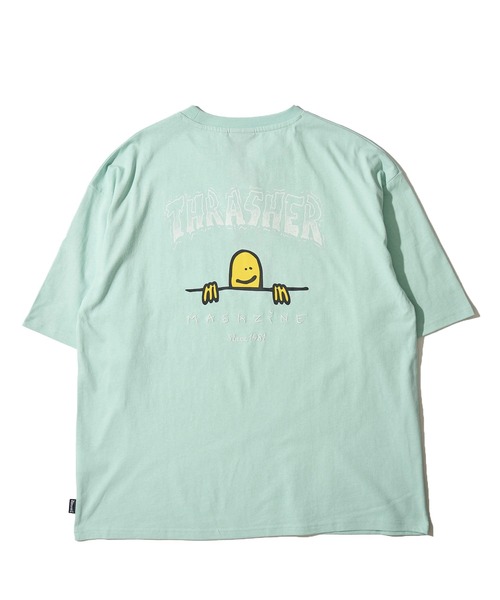 THRASHER(スラッシャー)の「【THRASHER / スラッシャー】マークゴンザレスロゴクルーネックTシャツ(Tシャツ/カットソー・メンズ・ブラック/ミント/ライトグレー/ホワイト/サックスブルー・MEDIUM/X-LARGE/LARGE)」の13枚目の写真