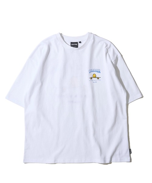 THRASHER(スラッシャー)の「【THRASHER / スラッシャー】マークゴンザレスロゴクルーネックTシャツ(Tシャツ/カットソー・メンズ・ブラック/ミント/ライトグレー/ホワイト/サックスブルー・MEDIUM/X-LARGE/LARGE)」の6枚目の写真