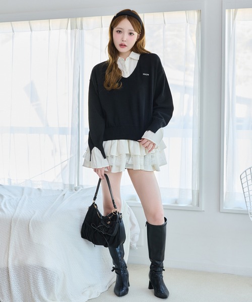 ドッキングミニワンピース（ワンピース）｜one after another NICE