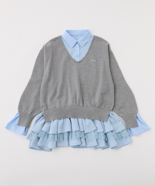 セール】ドッキングミニワンピース（ワンピース）｜one after another