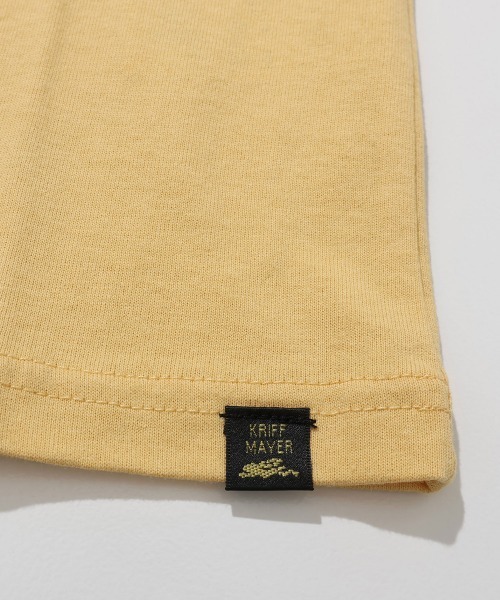 KRIFF MAYER Kid's Collection（クリフメイヤーキッズコレクション）の「【撥水・防汚・蓄光】クリーネスプリントT(ゲッコー)（Tシャツ/カットソー・キッズ・ネイビー/イエロー/オフホワイト/ブラック・170/160/150/140/130/120）」の13枚目の写真