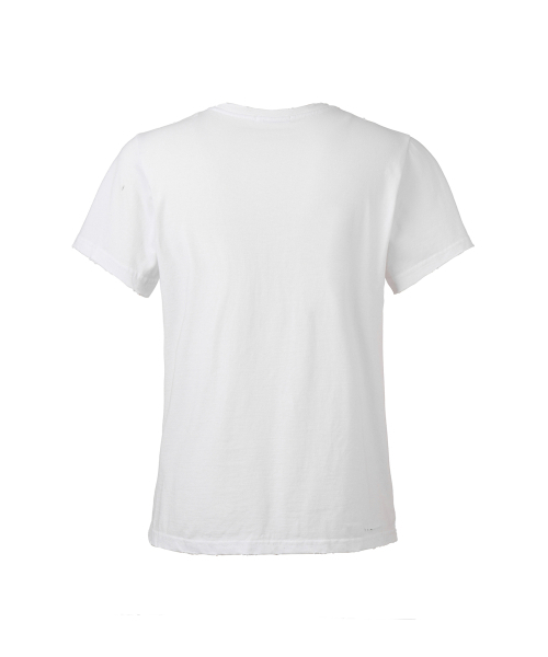 ANOTHERYOUTH(アナザーユース)の「スナイパー ダメージドTシャツ - ホワイト(Tシャツ/カットソー・メンズ・その他・1/2/3)」の2枚目の写真