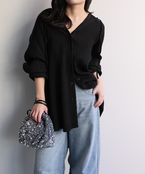 model：156cm 着用サイズ：FREE