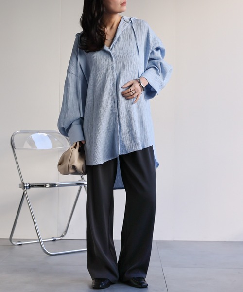 model：156cm 着用サイズ：FREE