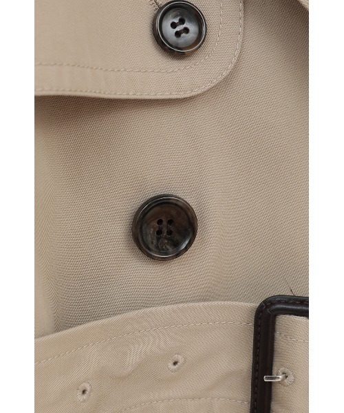 CLANE（クラネ）の「OVER SHORT TRENCH COAT（トレンチコート・レディース・ベージュ・2/1）」の22枚目の写真