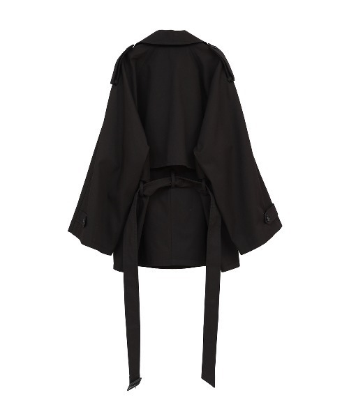 CLANE（クラネ）の「OVER SHORT TRENCH COAT（トレンチコート・レディース・ベージュ・2/1）」の14枚目の写真