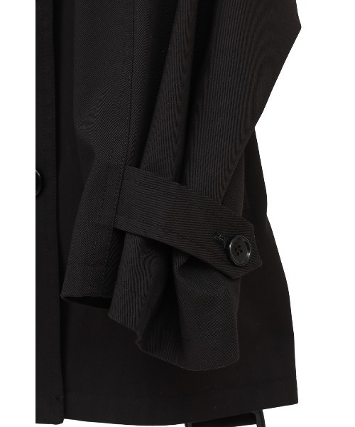 CLANE（クラネ）の「OVER SHORT TRENCH COAT（トレンチコート・レディース・ベージュ・2/1）」の9枚目の写真