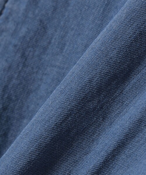 SHIPS any（シップス エニィ）の「SHIPS any:〈手洗い可能〉シアー デニム ポケット ロング シャツ ワンピース（シャツワンピース・レディース・ブルー/ライトブルー・ONE SIZE）」の20枚目の写真