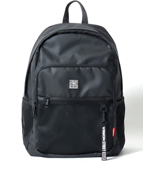 VISION STREET WEAR(ヴィジョンストリートウェア)の「VISION STREET WEAR(ヴィジョンストリートウェア)EXPANDABLE BACKPACK/サイズ拡張可能 バックパック/リュックサック(バックパック/リュック・メンズ・ブラック系1/ブラック系3・FREE)」の3枚目の写真