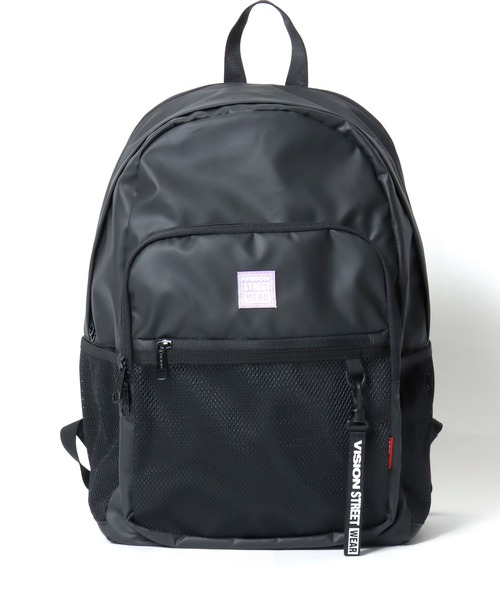 VISION STREET WEAR(ヴィジョンストリートウェア)の「VISION STREET WEAR(ヴィジョンストリートウェア)EXPANDABLE BACKPACK/サイズ拡張可能 バックパック/リュックサック(バックパック/リュック・メンズ・ブラック系1/ブラック系3・FREE)」の5枚目の写真