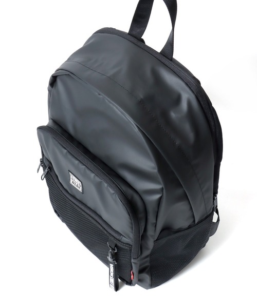 VISION STREET WEAR(ヴィジョンストリートウェア)の「VISION STREET WEAR(ヴィジョンストリートウェア)EXPANDABLE BACKPACK/サイズ拡張可能 バックパック/リュックサック(バックパック/リュック・メンズ・ブラック系1/ブラック系3・FREE)」の10枚目の写真