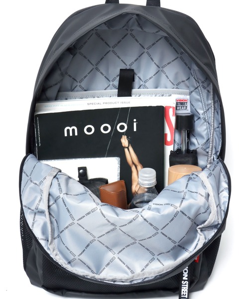 VISION STREET WEAR(ヴィジョンストリートウェア)の「VISION STREET WEAR(ヴィジョンストリートウェア)EXPANDABLE BACKPACK/サイズ拡張可能 バックパック/リュックサック(バックパック/リュック・メンズ・ブラック系1/ブラック系3・FREE)」の17枚目の写真